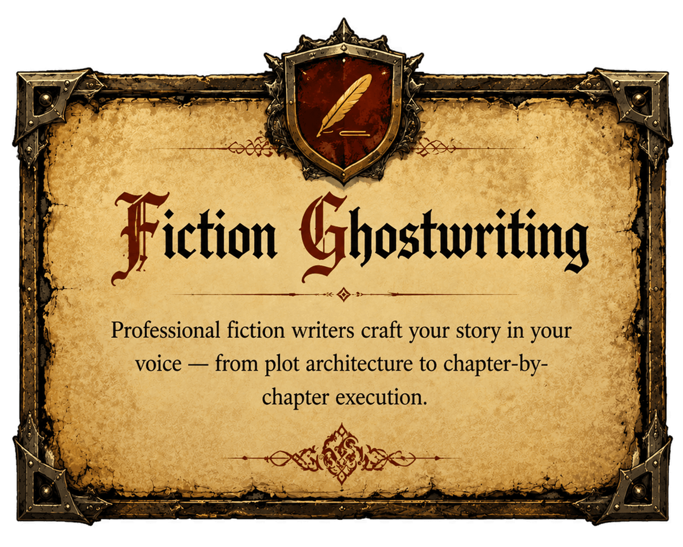 Fiction Ghostwriting