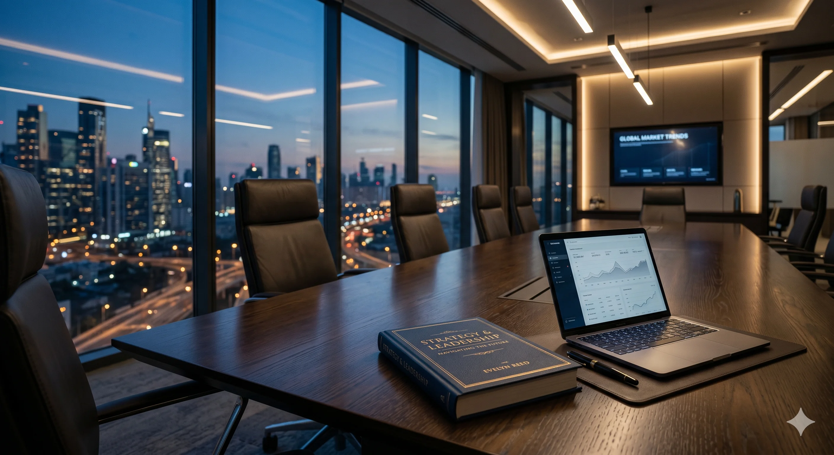 Authoritative Business Hero Background